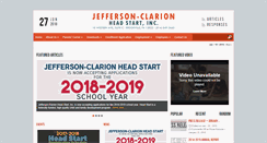 Desktop Screenshot of jcheadstart.com